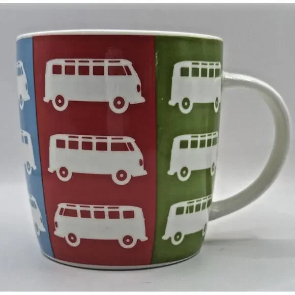 Volkswagen Van Mug BRISA VW  Samba Bus Camper Coffee Cup EUC - Picture 3 of 6
